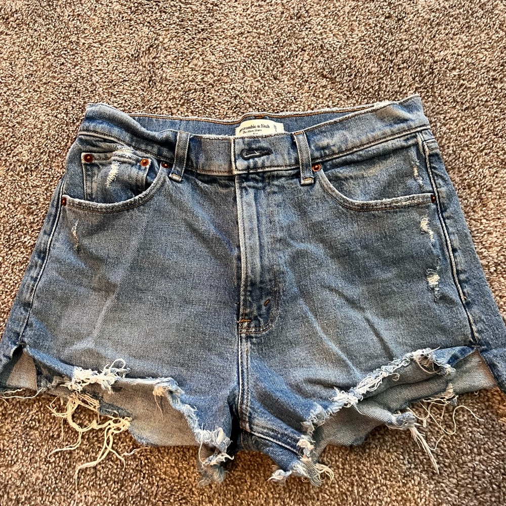 High rise mom jeans Abercrombie and Fitch